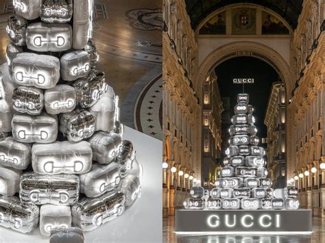 gucci xmas tree milano|Milan, eco.